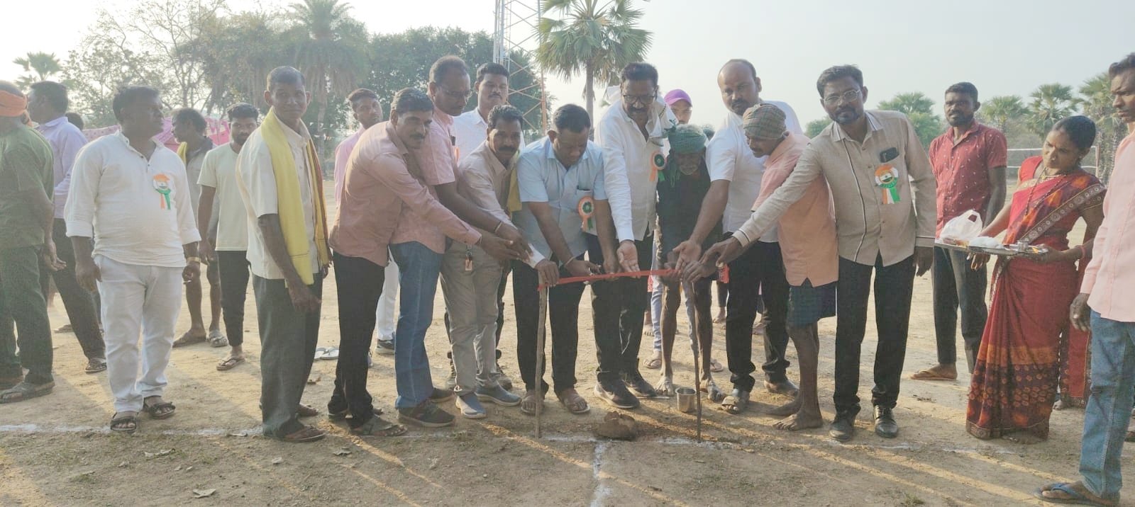 माजी जि.प.अध्यक्ष अजय कंकडालवार यांचा हस्ते भव्य ग्रामीण कब्बड्डी व व्हाॅलीबाॅल स्पर्धेचे उदघाटन